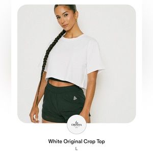 White Original Crop Top